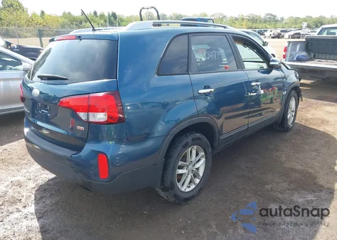 2015 Kia Sorento Lx V6 из США, поврежденный, VIN 5XYKTDA70FG557173